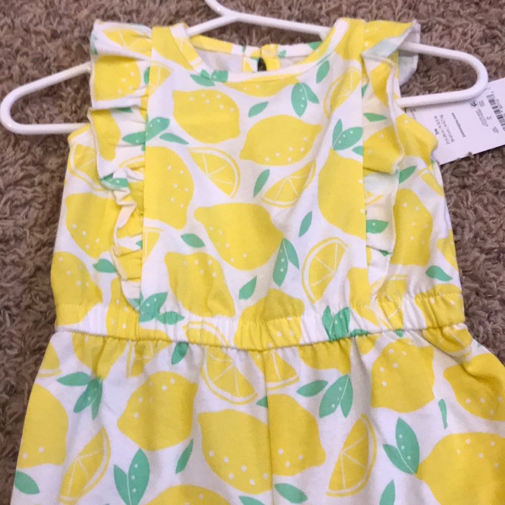 Carters (just one you) lemon one piece - Picture 2 of 5